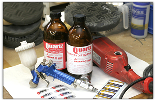 �K���X�R�[�e�B���O�̐�삯?�N�H�[�c�K���X�R�[�e�B���O�t��